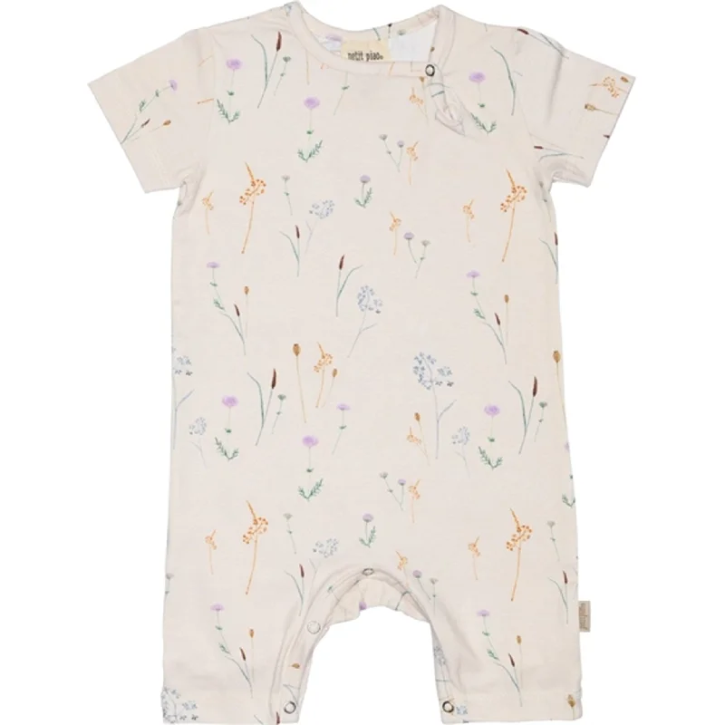 Petit Piao Wild Jumpsuit S/S Printed