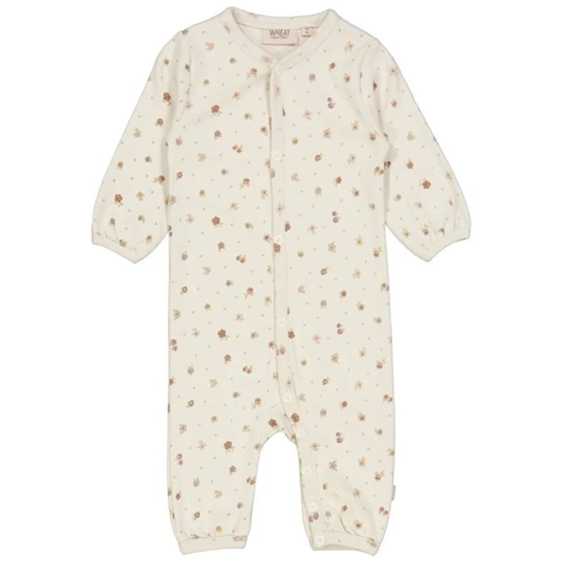 Wheat Chalk Flowers Felizia Jumpsuit