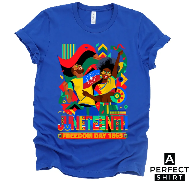 Celebrate Juneteenth, Freedom Day 1865 Graphic Unisex Shirt