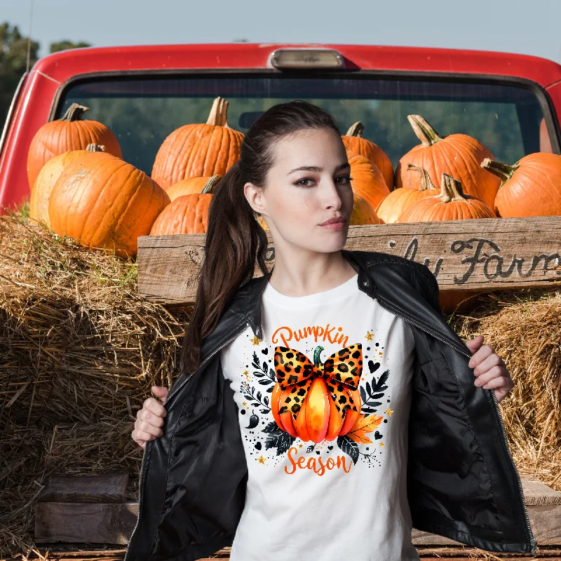 T Shirt - Pumpkin Season Fall  10-37