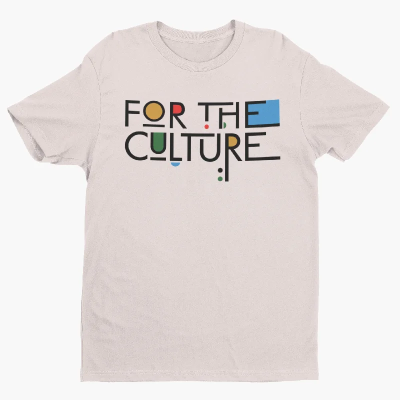 For The Culture Unisex Short Sleeve T-Shirt (Black Text)