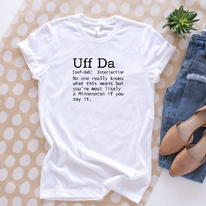 Uff Da Definition Shirt, Funny Minnesota Shirt, Funny Graphic Tee, Minnesotan Gift, Scandinavian, Norwegian