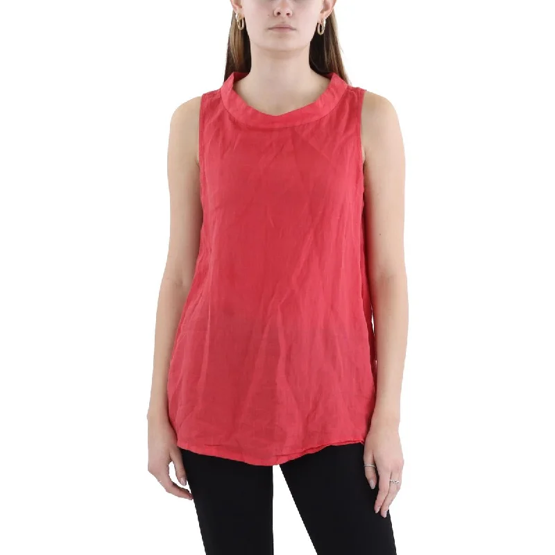 Womens Tunic Slub Tunic Top