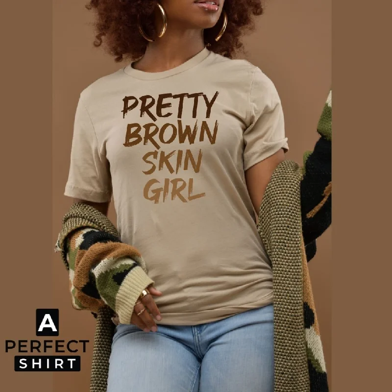 Pretty Brown Skin Girl T-Shirt