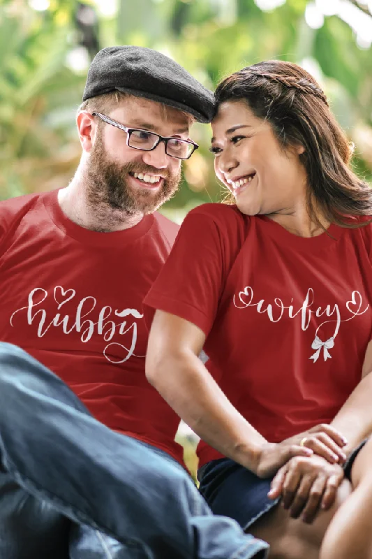 Hubby and Wify Couple T Shirt