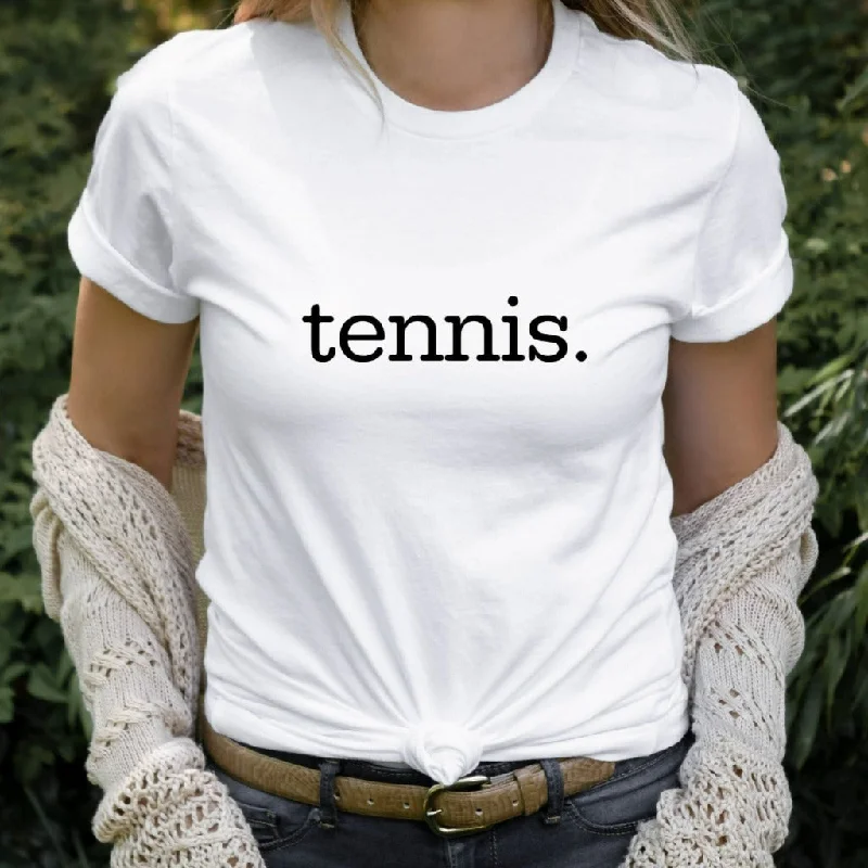 Tennis Shirt, Tennis TShirt, Tennis Fan Graphic Tee, Gift for Tennis Lover, Tennis Gifts