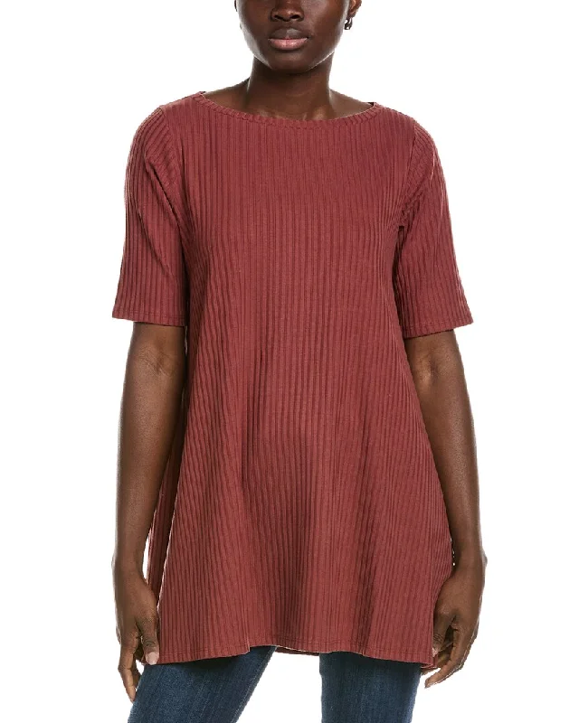 EILEEN FISHER Bateau Neck Tunic