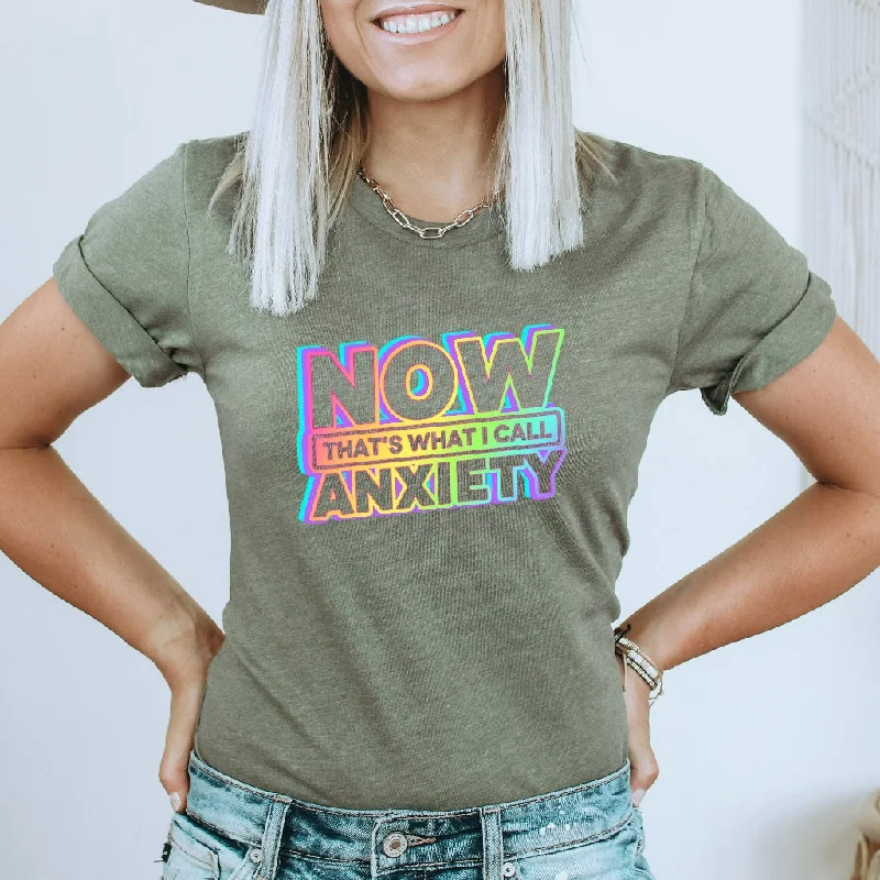 Now That's What I Call Anxiety Shirt, Mental Health TShirt, Gift for Therapist, Counselor, Psychologist