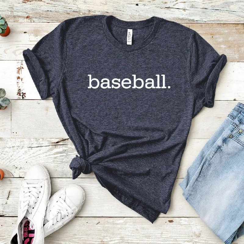 Baseball Shirt, Baseball Mom TShirt, Baseball Fan Graphic Tee, Gift for Baseball Mom or Dad