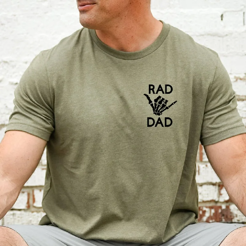 Rad Dad Shirt, Fathers Day Gift for Dad from Wife, Rad Dad TShirt, Cool Dad Graphic Tee