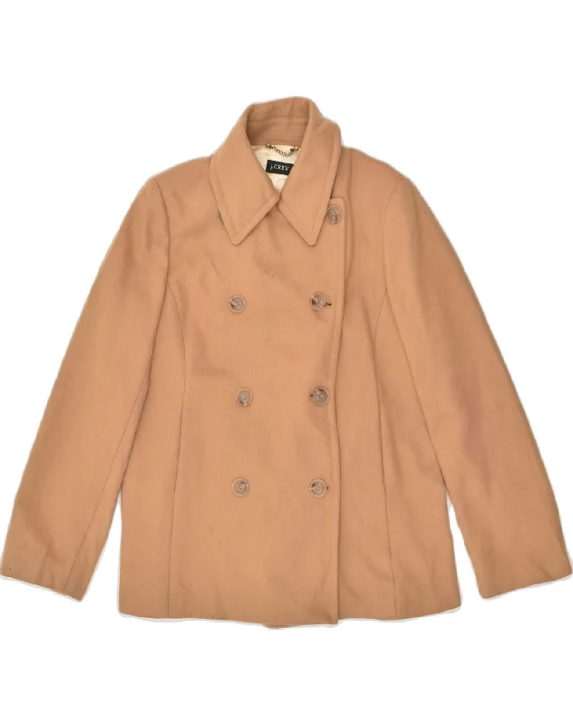 J. CREW Womens Pea Coat UK 20 2XL Brown