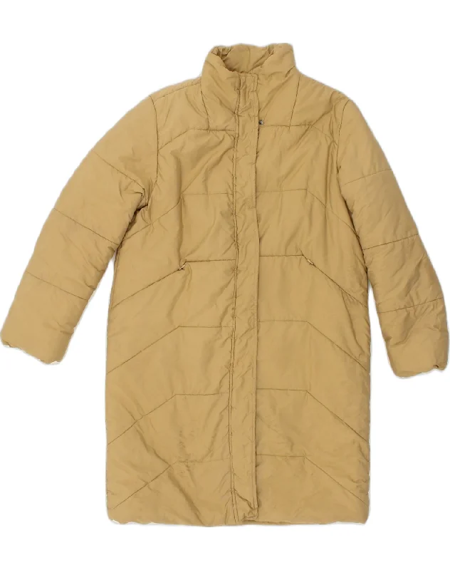 MAX & CO. Womens Padded Coat UK 18 XL Beige Polyester