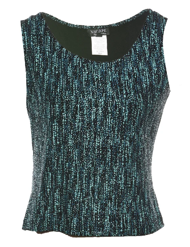 Sparkly Evening Top - M