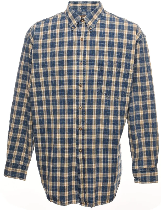 St John's Bay Checked Shirt - L