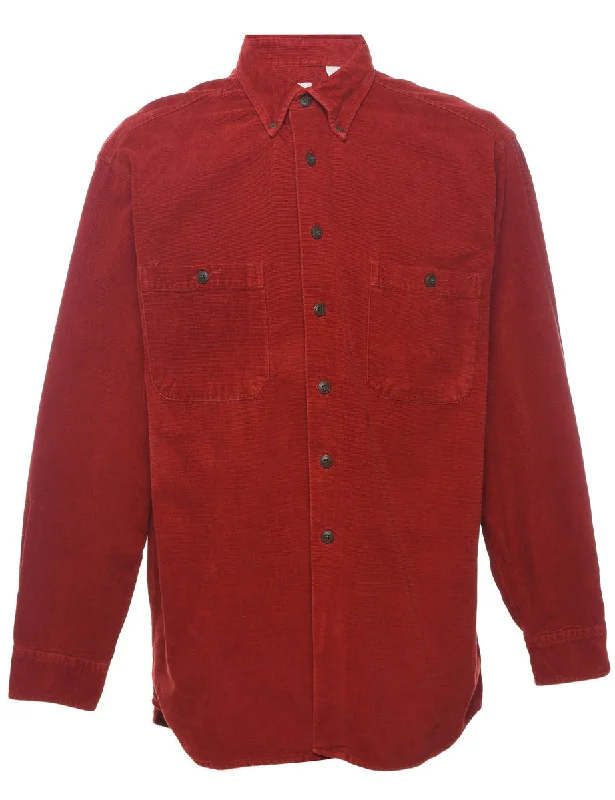 St John's Bay Corduroy Shirt - L