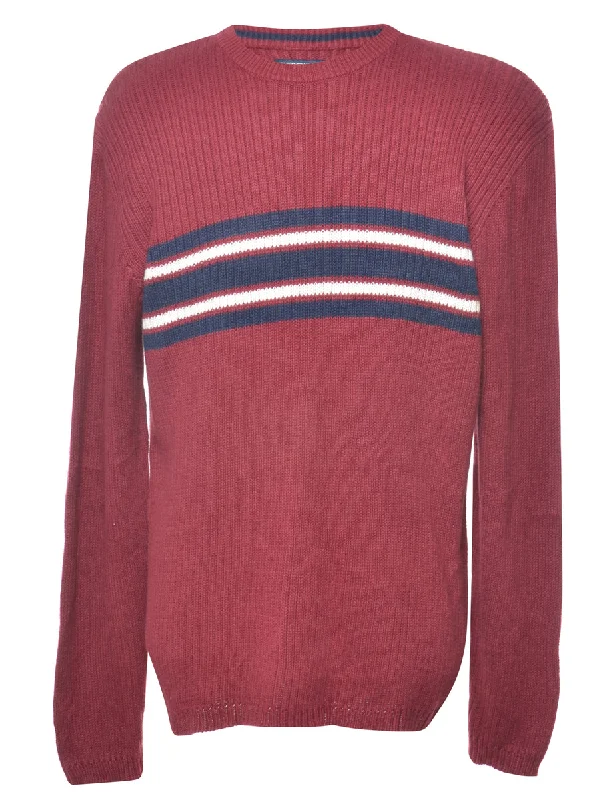 Striped Jumper - L