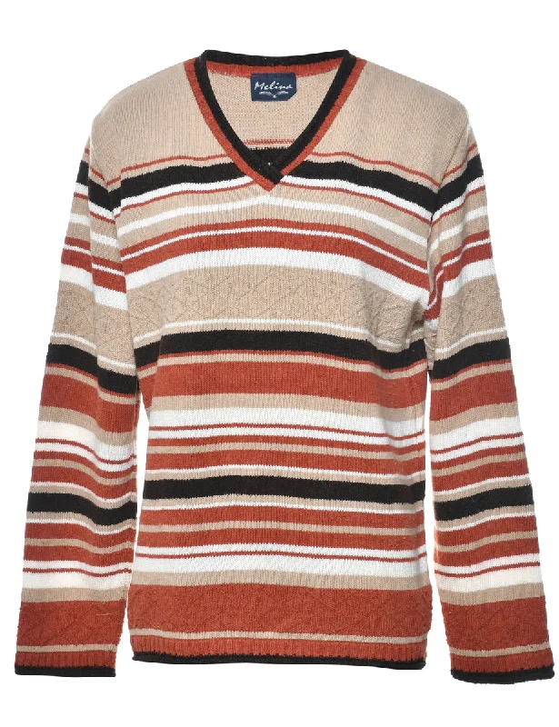 Striped Jumper - M