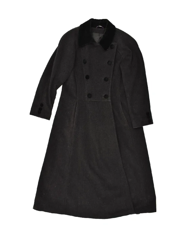 YESSICA Womens Princess Coat UK 14 Medium  Grey Wool