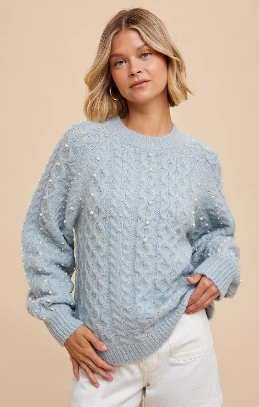 Angel Cable Knit Sweater