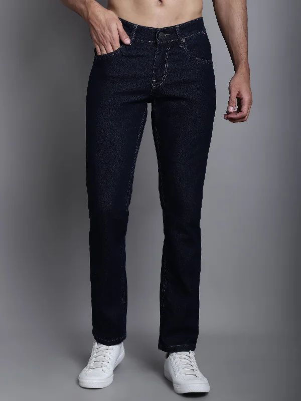 Men's Ultra Narrow fit No Fade Indigo Blue  Jeans