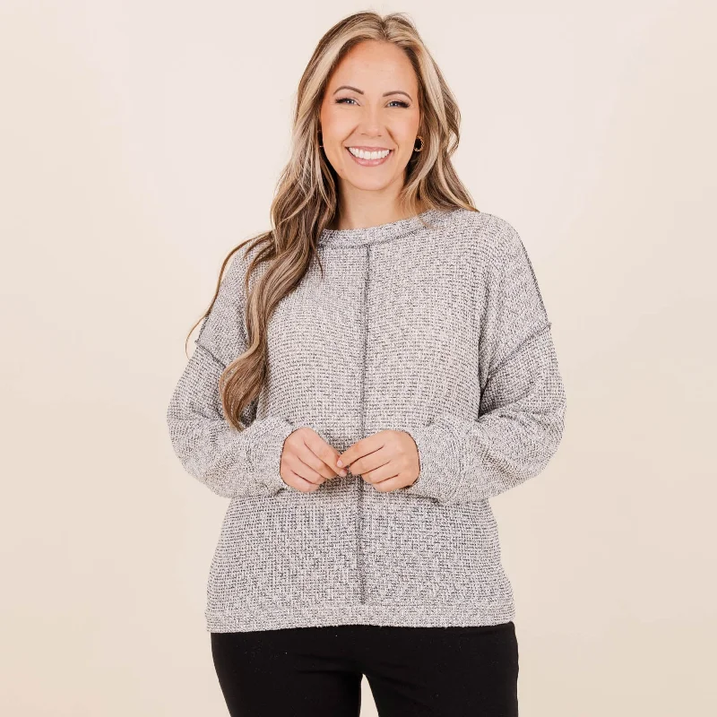 Chill It Out Sweater, Grey