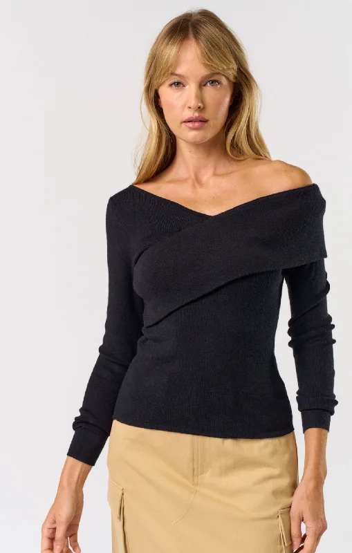 Nyomi Fold Over Sweater