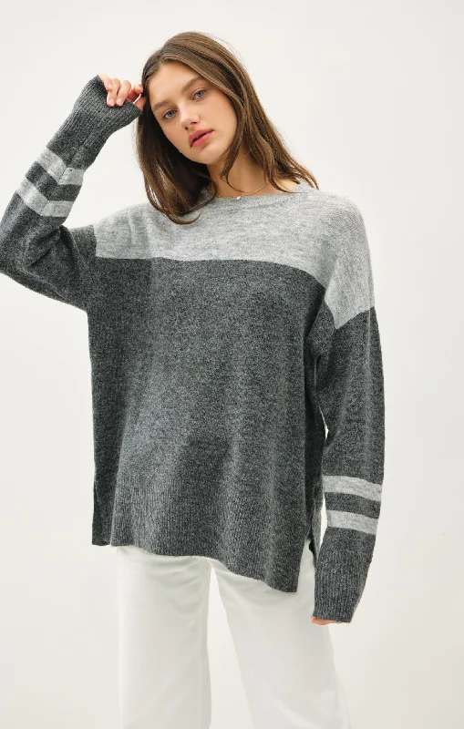 Varsity Stripe Sweater